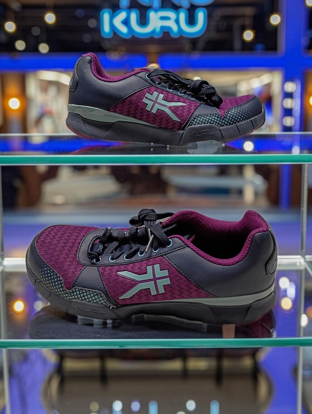 Kuru Quantum Grape Plantar Fascitis Orthopedic Support Walking Work Shoes 9.5M